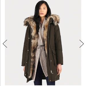 Woolrich Fur Military Down Parka